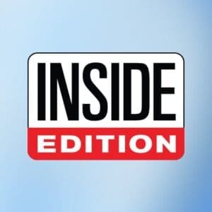 Logo of Inside Edition, featuring bold black letters on a white background, with the word 'EDITION' highlighted in red.